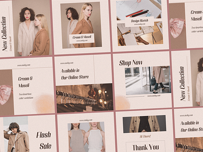 Minimal Fashion Instagram Post Template