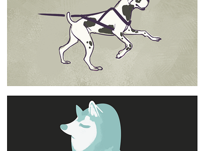 Dogs - 01 design drawing illustration photoshop sketch