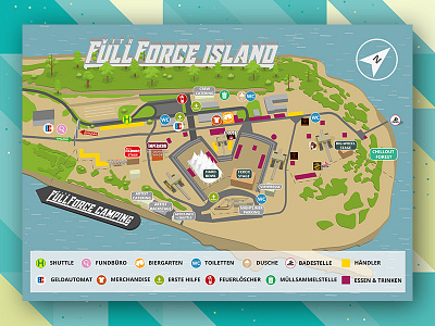 With Full Force 2017 Ground Plan Infield