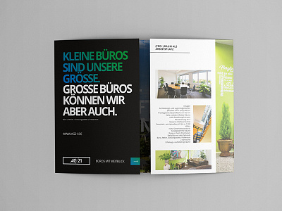 AG/21 Brochure brochure design flyer print real estate