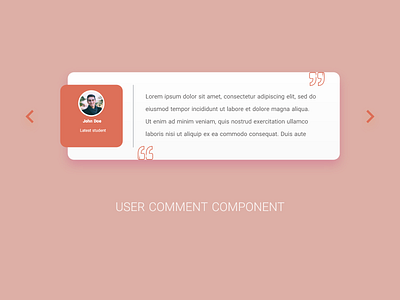 COMMENT CARD