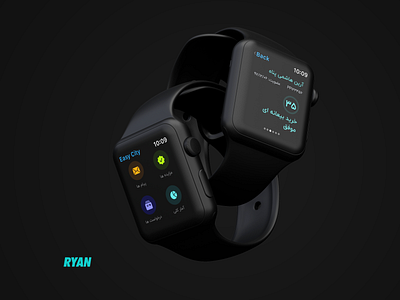 Easy City - Apple watch UI Design