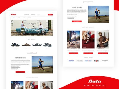BATA | Website Concept