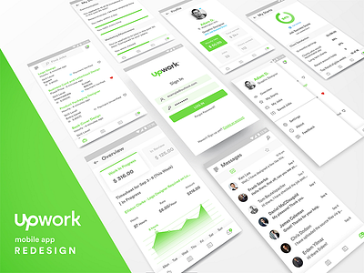 Upwork Mobile App Redesign