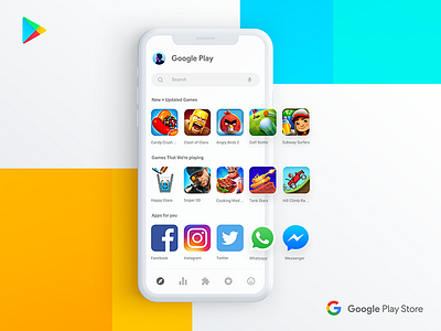 Google Play Store Redesign