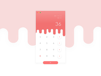 Daily UI | Calculator design illustration ui vector