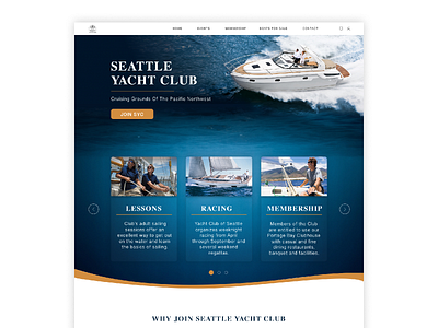 Seattle Yacht Club Webpage