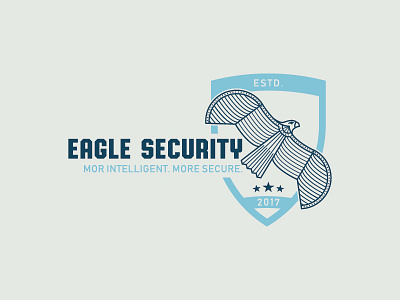 Eagle Security Logo Design.