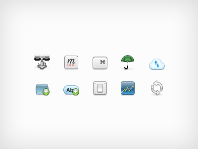 Toolbar Icons: The Set 32px icons 32x32 icons icon design icons taylor carrigan toolbar icons
