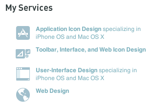 Services Icons blue icon design icons services website