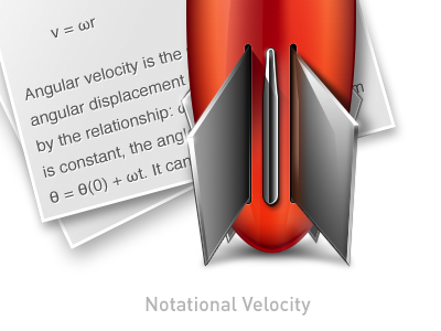 Notational Velocity app icon icons mac os x notational velocity