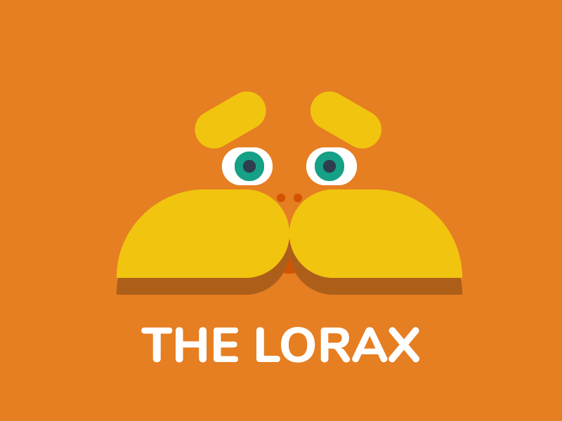 Illustration of The Lorax