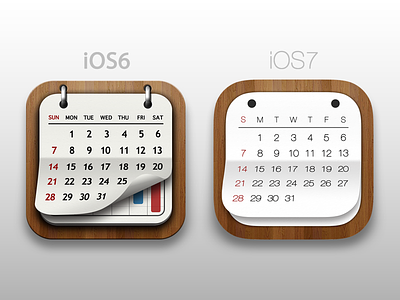 Calendar App Icon iOS7 Modification calendar icon ios