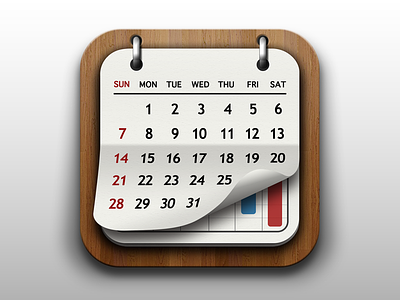 Calendar App Icon calendar icon ios