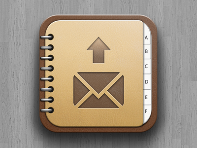 Address Book Backup App Icon by Go Ando - Dribbble