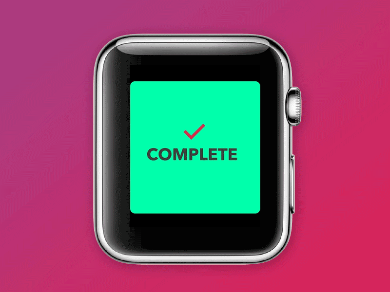 Apple Watch Visualization (Complete) animation apple watch watch