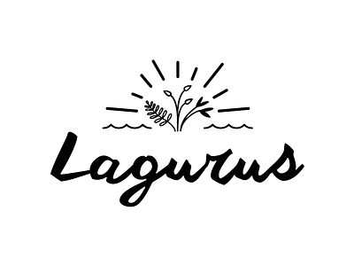 Lagurus logo illustration logo vector