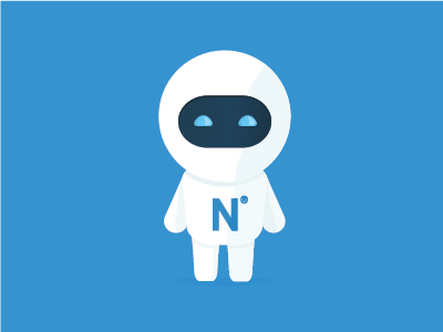 AI Character ai artificial character design graphic illustration intelligence mascot nmbrs numbee robot