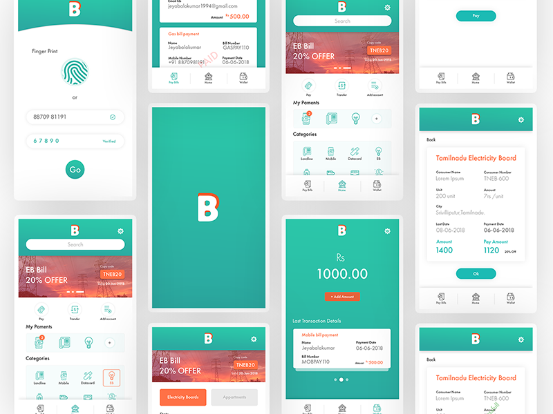 Pill Payment UI Design by Jeyabalakumar on Dribbble