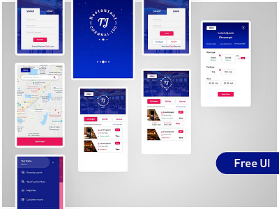 Restaurant UI Design