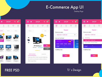 eCommerce App ecommerce app ecommerce design