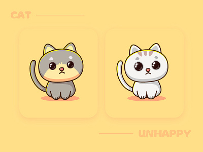 Unhappy app design illustration