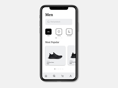 Classical Clothing Product Search UI UX adobe app application branding classic design dribbble graphics illustrator mobile mockup page photoshop product search serif type ui ux xd