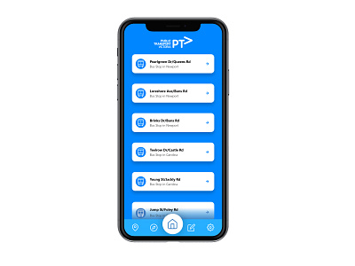 PTV App UI