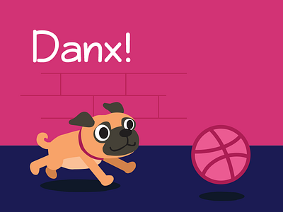 Danx debut dribbble debut sajesh sajesh jose thanks