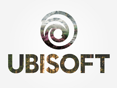 UI Training #13 - Ubisoft font forest games gradient logo mask mountain software training ubisoft ui video