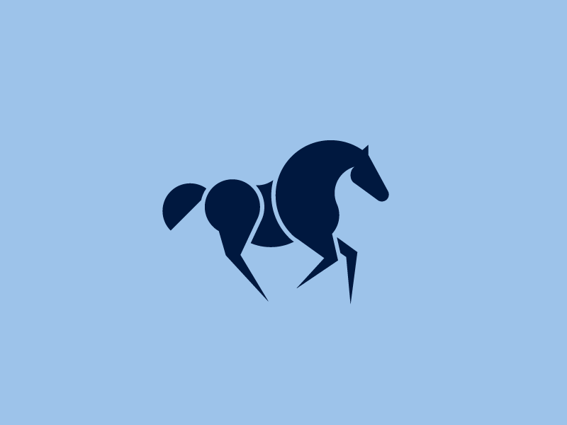 Horse icon // working on by STUDIO SPECTRO on Dribbble