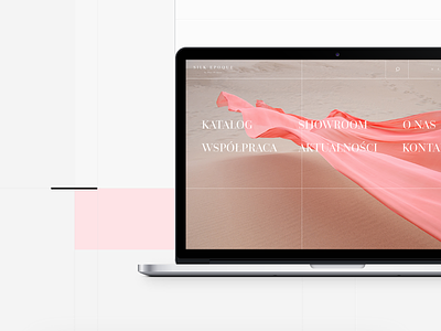 Website for a Silk Epoque by Olga Ziemann adobe xd design fashion minimal website