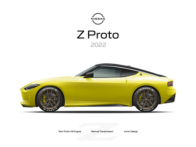 Nissan Z Proto automotiveart illustration nissan vector vehicle z proto