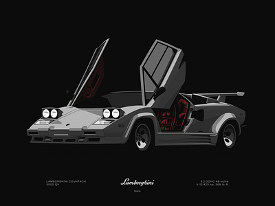 Lamborghini Countach 5000 QV (Silver Edition)