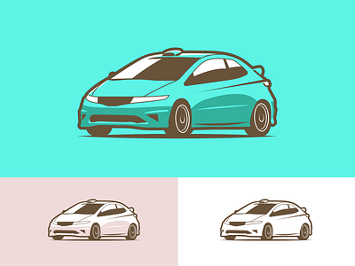 Honda Type R - doodle