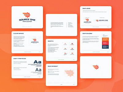 Source One Parts Center - Branding Manual