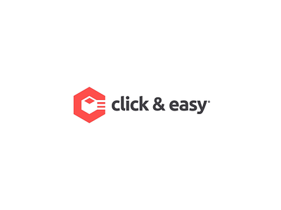 Click & Easy - Logo Animation after effects animation box brand brand identity branding c letter design gif identity designer intro lettermark logo logo design logomark logotype designer motion design negative space smart mark typography