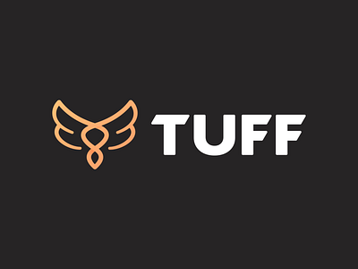 Tuff - Logo Animation after effects animation brand brand identity branding design gif gold identity designer intro lettermark logo logomark logotype designer motion design negative space outro smart mark typography wings