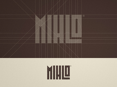 Mihlo - Wordmark Grid Design
