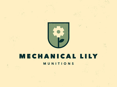 Mechanical Lily Munitions - Logo Design