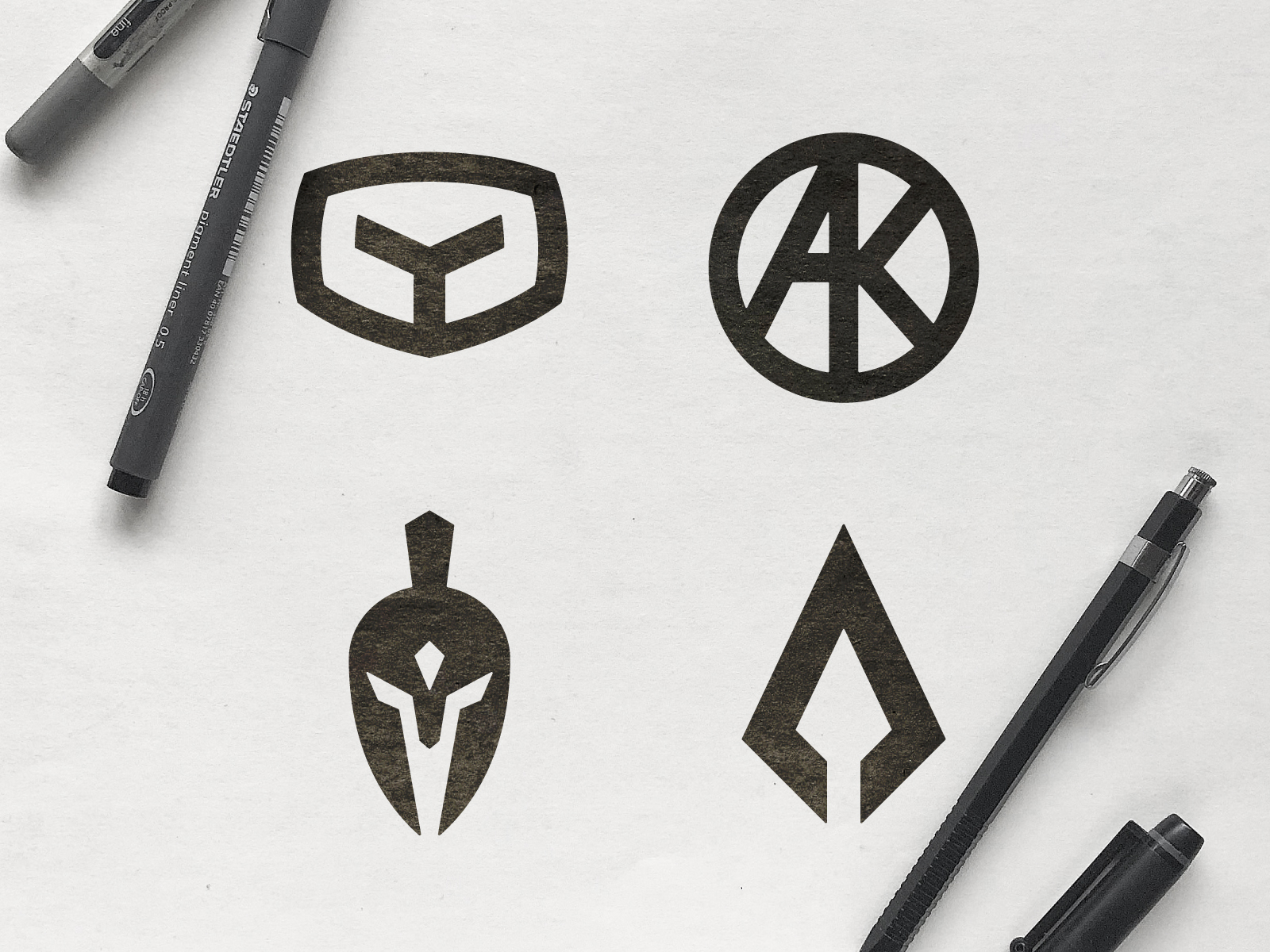 AK Aesthetics - Logo Concepts by Wisecraft on Dribbble