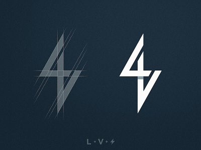 Lv Monogram designs, themes, templates and downloadable graphic