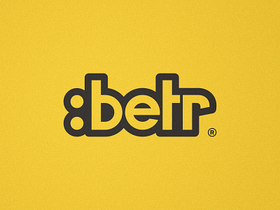 Betr - Logotype Design better brand identity branding concept custom lettering custom type customtype designer portfolio emoji logotype design logotypedesign word mark wordmark logo