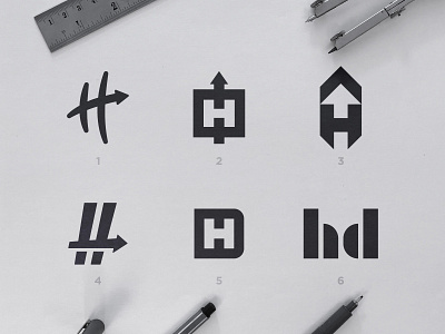 Hashdash - Logo Concepts arrow logo blackandwhite brand identity branding cannabis branding h letter icons design identity designer lettermark lettermarkexploration logomark logomarks logos 2d logosai logotype designer marks monograms negative space smart mark symbols