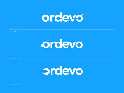 Ordevo - Logotype Concepts brand branding lettering letters logotype designer nodes o letter speed type design typography wordmark logo wordmarks