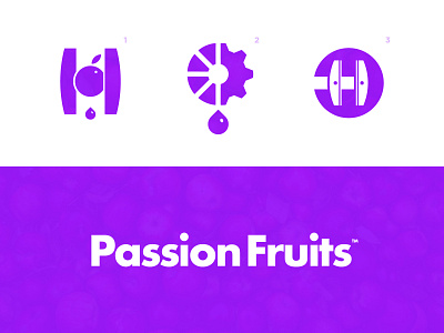 Passion Fruits - Logo Concepts 🍹