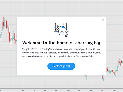 Welcome fluffy popup active chart design explore illustration plan popup pricing welcome