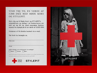 Red Cross Flyer flyer red red cross stylepit