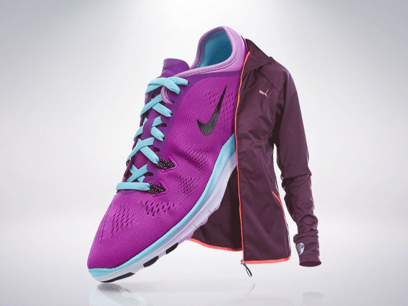 Help I'm floating away gif jacket purple sneaker