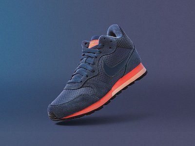 Nike 01 blue nike sneaker